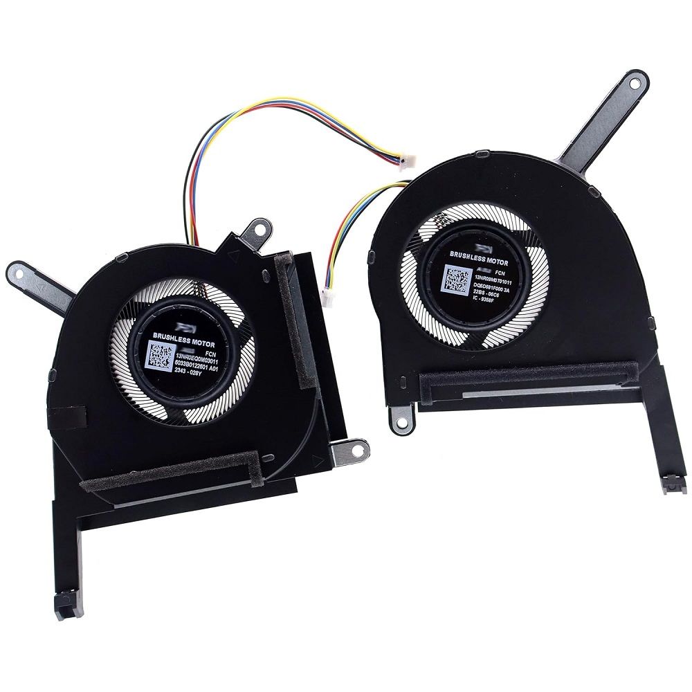 Asus TUF Gaming F15 A15 FX507 FX707 FA707 Cpu Sogutucu Cooling Çift Sol Sağ Fan