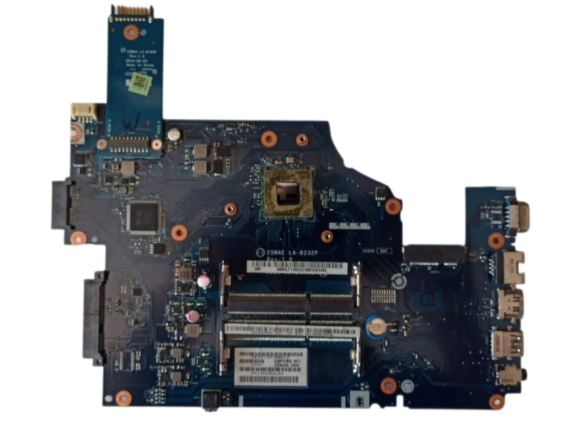 Acer Aspire E5-521 A6-6310 LA-B232P Orijinal Laptop Anakart