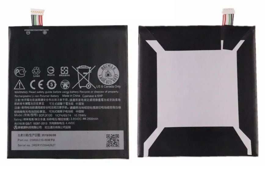 Htc Orijinal Desire A53 E9X 3.85V 2800mAh 10.78Wh Cep Telefonu Batarya Pil