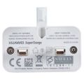 Huawei P30 Lite SuperCharge 5V 2A ingiliz Priz USB Girişli Adaptör Şarj Aleti Beyaz