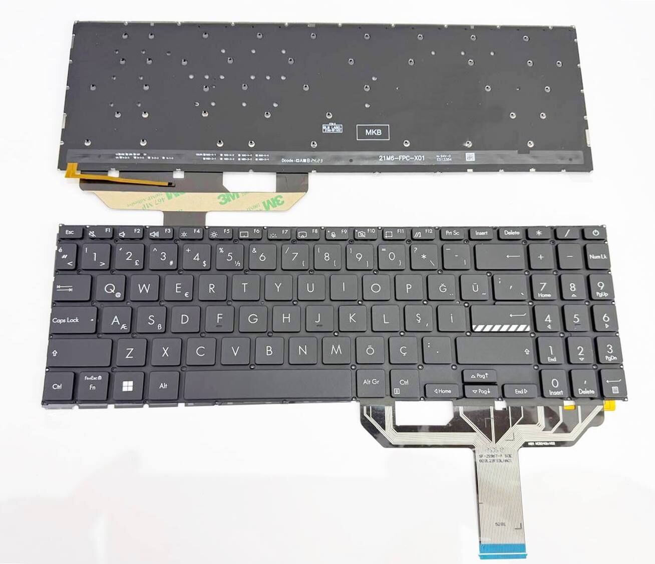 Asus Vivobook 15 X1502V X1502VA X1502Z X1502ZA X1504V X1504VA X1504z X1504za X1505z X1505za D1502 D1503 F1502z F1502za F1503 F1503z M15021 M1502ı M1502ıa M1502l M1502q X1505v X1505va X1505vau A1502v A1502z A1503z A1504v A1504z A1505v A1505z Klavye