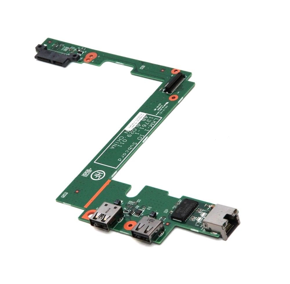 Orijinal Lenovo 04X5512 48.4L027.011 Ethernet DVD Connector USB Port Board