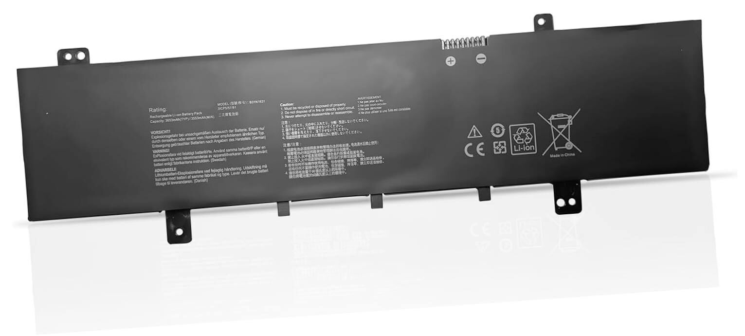 Asus Muadil A+++ Vivobook X505 X505B X505BP X505ZA X505BA S505ZA F505ZA K505 R504 A505 B31N1631 0B200-02510200 Batarya Pil