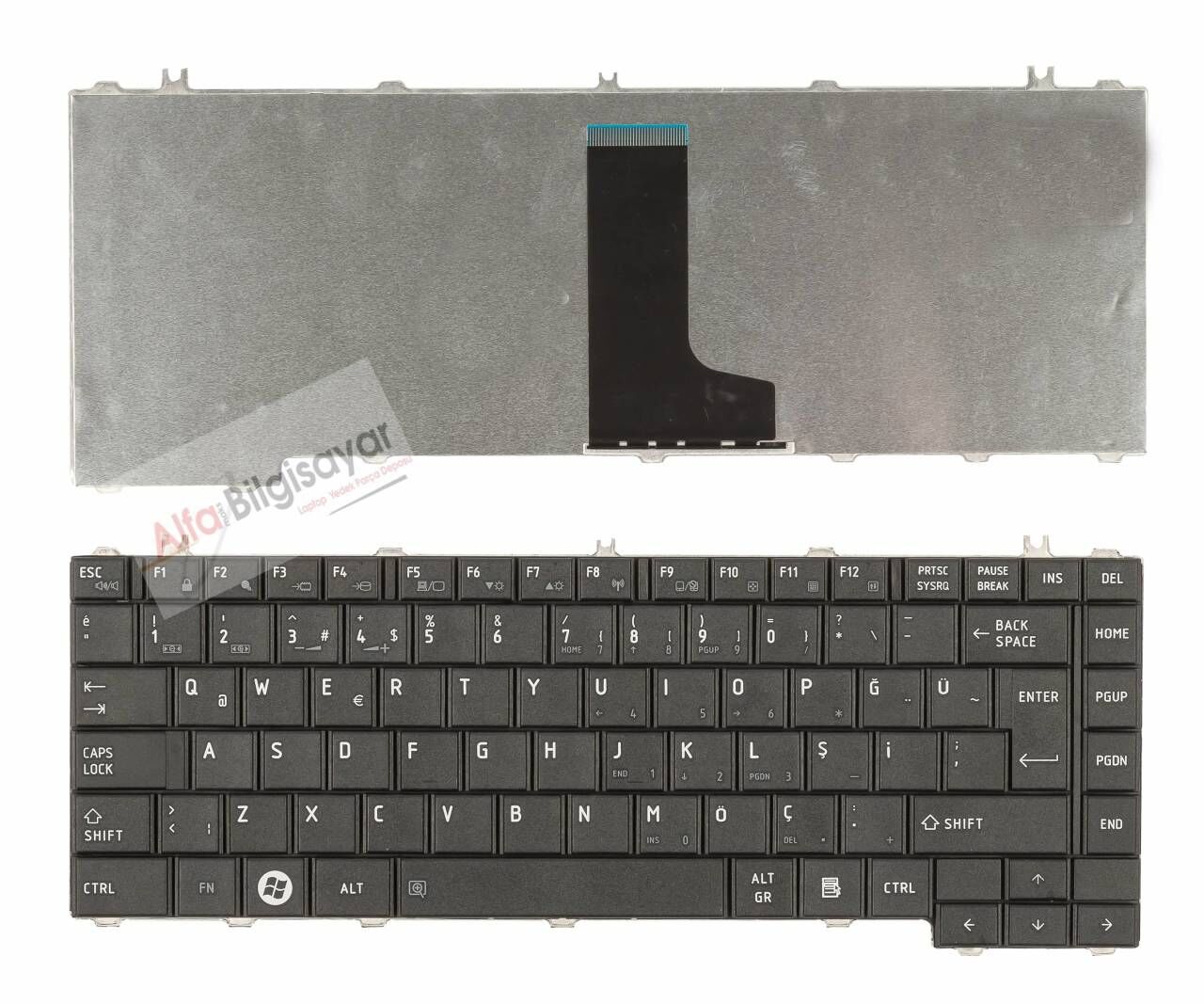 Toshiba Satellite C600 C600D C605 C605D C630 C630D C635 C635D C640 C640D C645 C645D L600 L600D L605 L605D L630 L630D L635 L635D L640 L640D L645 L645D L700 L700D L730 L730D L735 L735D L740 L740D L745 L745D  Klavye Tuş Takımı Siyah Türkçe