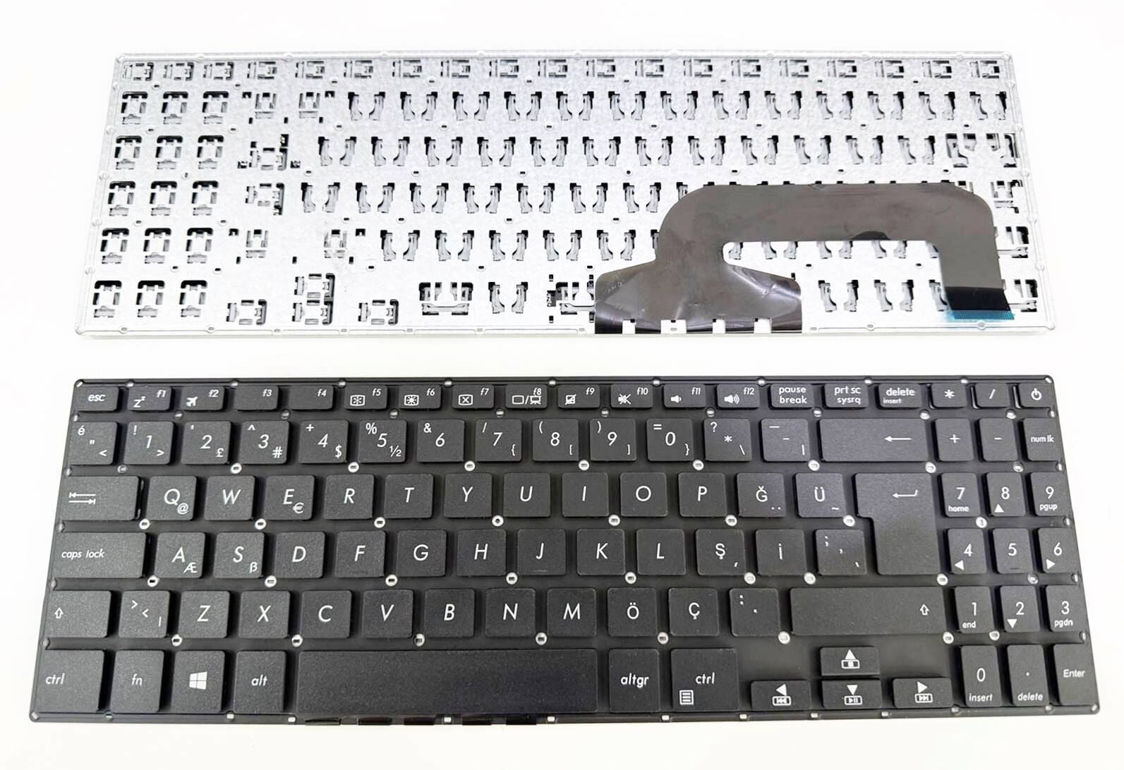 Asus VivoBook X507 X507MA X507U X507UA X507UB X570 A570 Klavye Tuş takımı