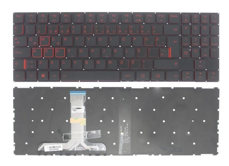 Lenovo Legion Y720 Y720-15IKB R720 R720-15IKB 80WK Ledsiz Klavye Laptop Tuş Takımı
