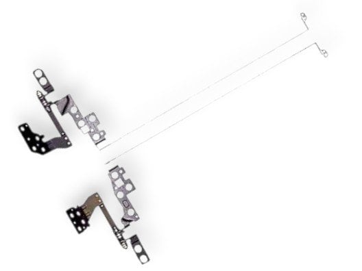 Hp Victus 15-FA Orijinal Menteşe Hinge Takımı N13322-001 N13323-001