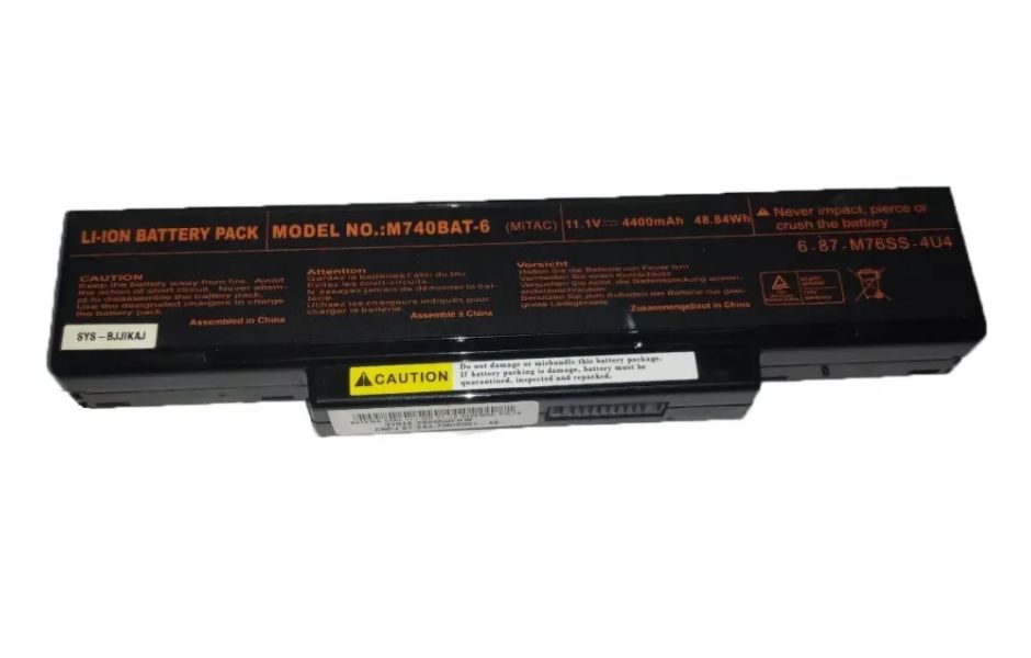 Orijinal Arçelik M740BAT-6 11.1V 4400mAh Notebook Batarya Laptop Pil
