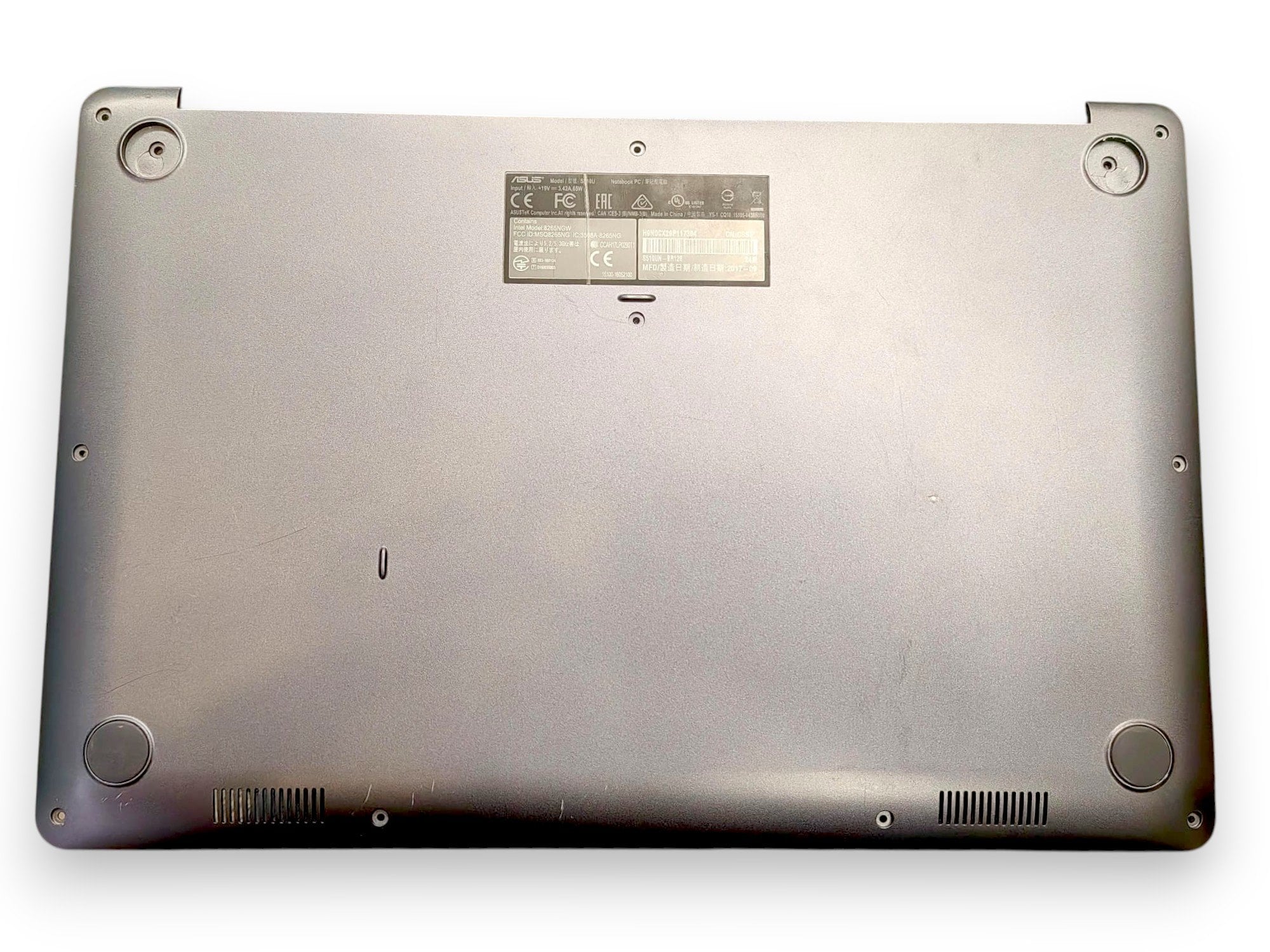 Asus S510 S510U S510UQ X510 X510U X510UR X510UA Orijinal Alt Kasa Bottom Case 13NB0FQXP05X12