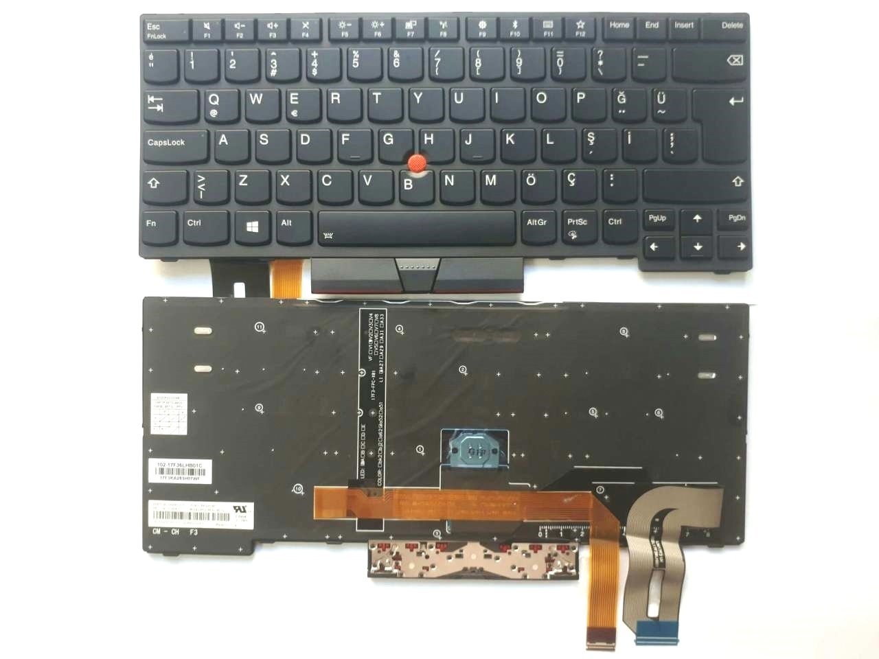 Lenovo Thinkpad 20L8 20M6 20M7 20N8 20NS 20NU Notebook Klavye Laptop Tuş Takımı