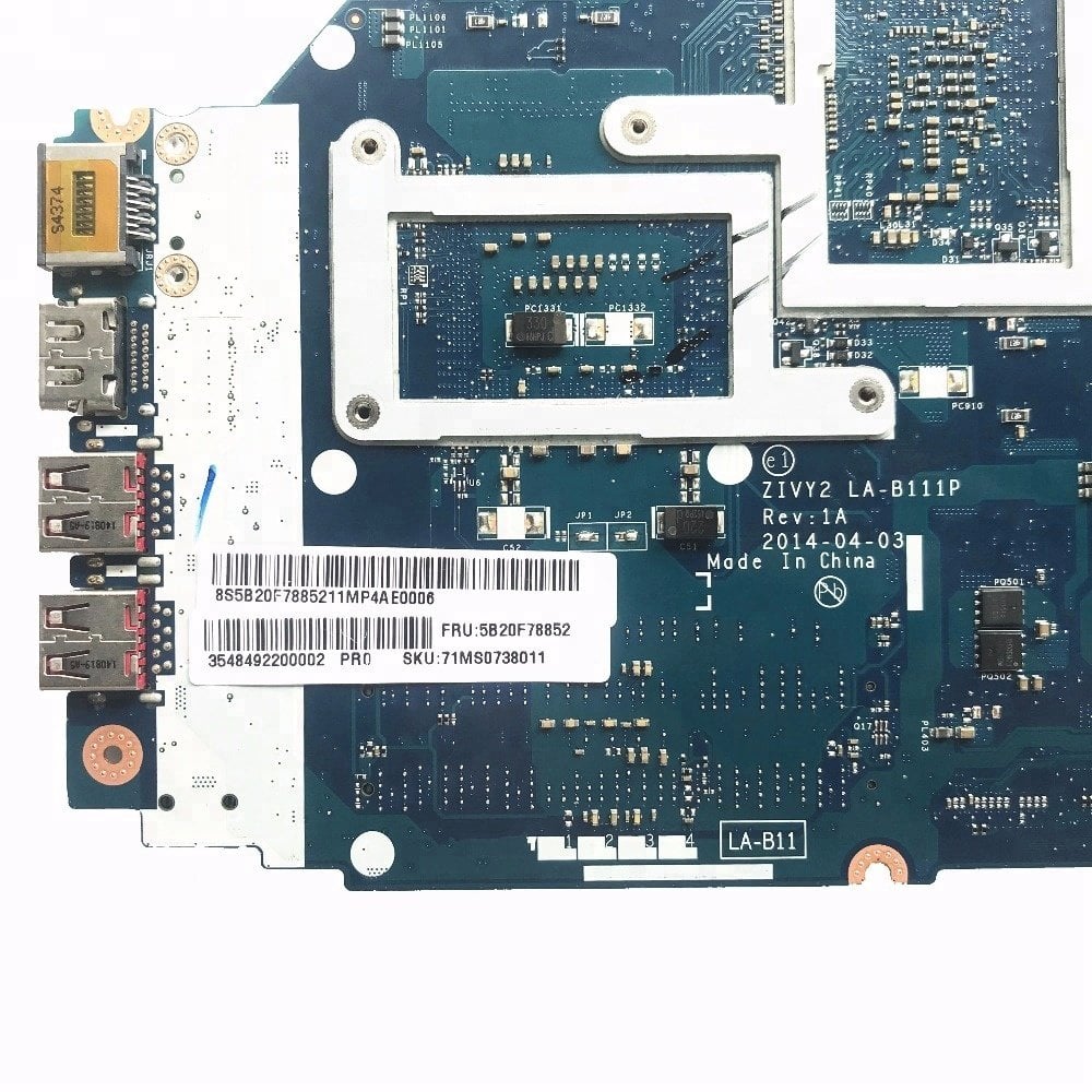 Lenovo Y50-70 Anakart Değişimi | LA-B111P (i7-4710HQ, GT860M) anakart görsel 4