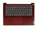 Lenovo Orijinal ideapad 3-14IGL05 81WH Notebook Klavye Dahil Üst Kasa Kırmızı