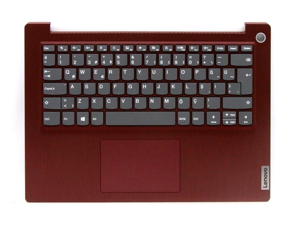 Lenovo Orijinal ideapad 3-14ITL05 81X7 Notebook Klavye Dahil Üst Kasa Kırmızı