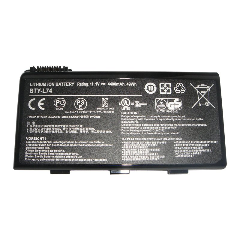 Orijinal Exper Karizma MS-1682 BTY-L74 11.1V 4400mAh Notebook Batarya Pil
