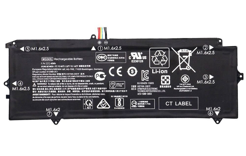 Orijinal HP 7.7V 40Wh 4820 mAh Notebook Batarya Laptop Pil MC04XL MG04XL