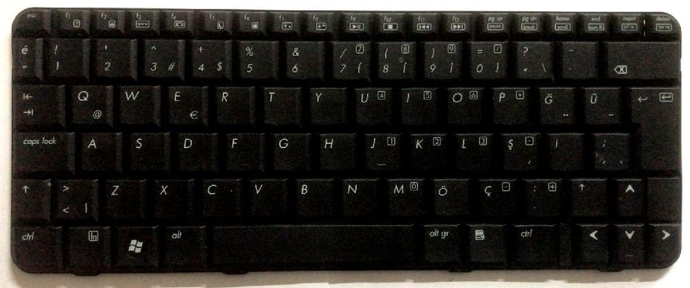HP TX1000 TX2000 TX2500 Klavye Tuş Takımı AETT8TPA020 441316-141