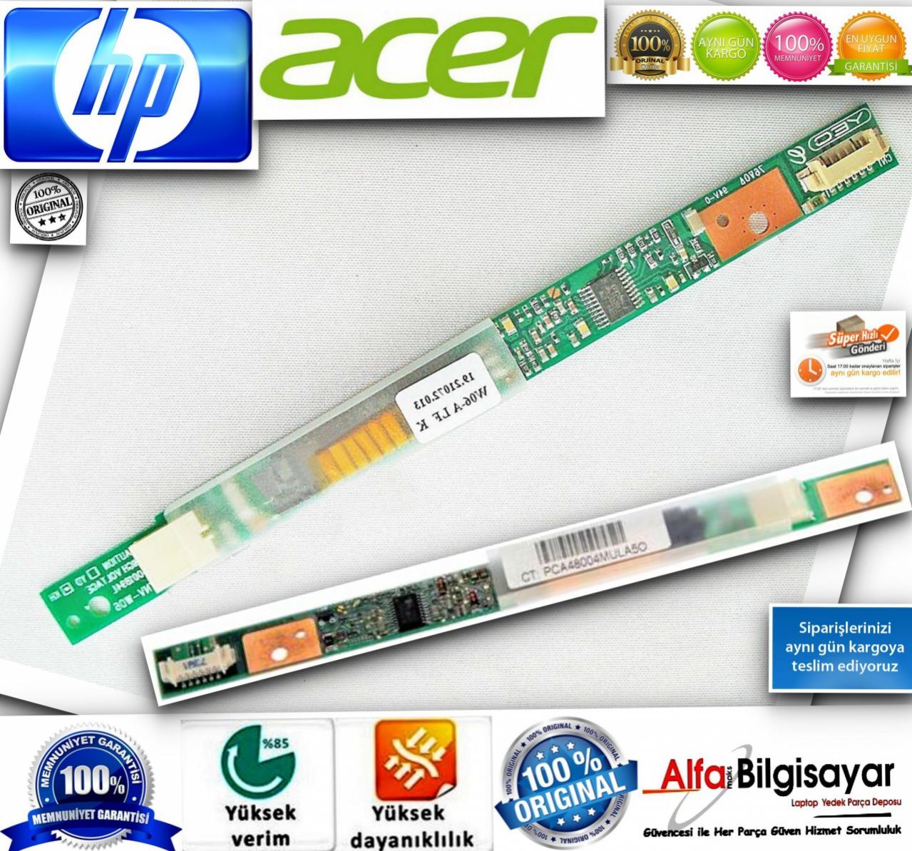 Acer Acer Aspire 4310 4315 4710 4710Z 4710G 4710ZG 4715 4920 4920Z 4920g inverter invertör