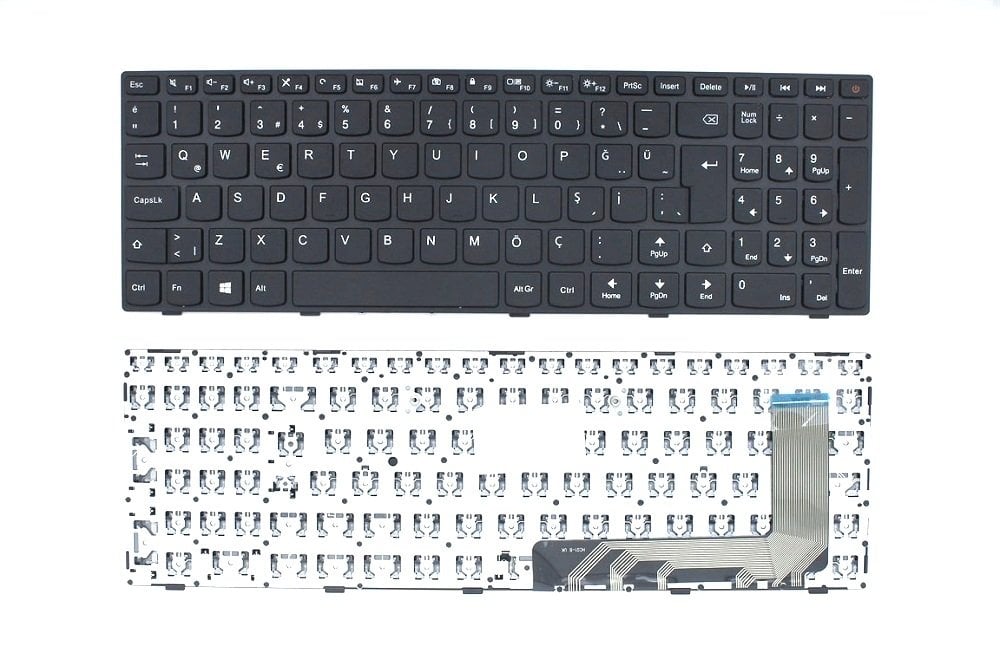 Lenovo Ideapad PM5NT V155420AS1 PK121NT2A02 PK1211W3A02 Notebook Klavye Laptop Tuş Takımı
