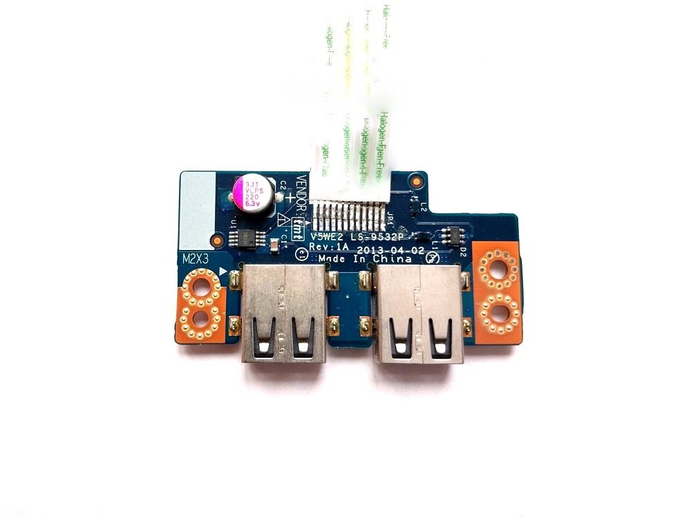 Acer Aspire E1-572 E1-572P USB Port Board NBX0001BH00 LS-9532P
