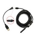 USB Android ve PC 7mm Yumuşak Tüp Endoskop Tel İğne Deliği Kamera