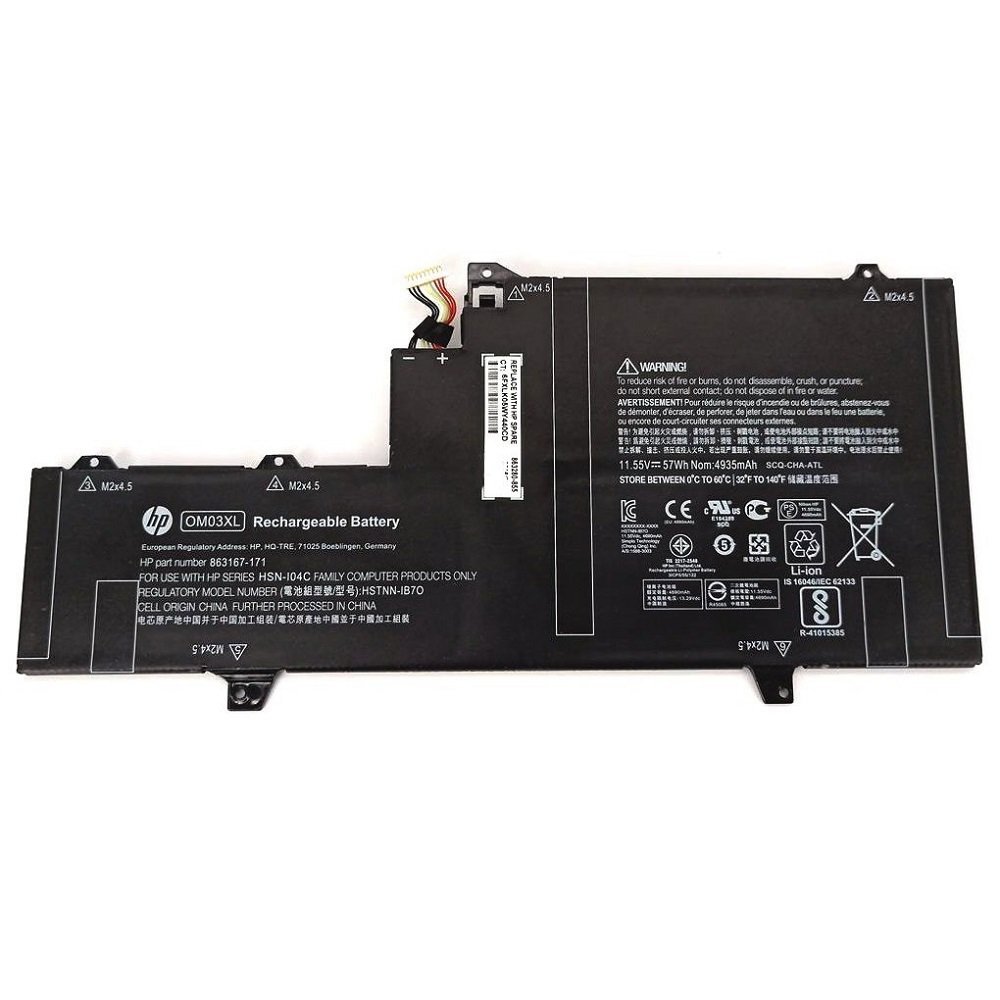 Orijinal Hp EliteBook Z2W63EA Z2W66EA Z2W73EA Notebook Batarya Laptop Pil