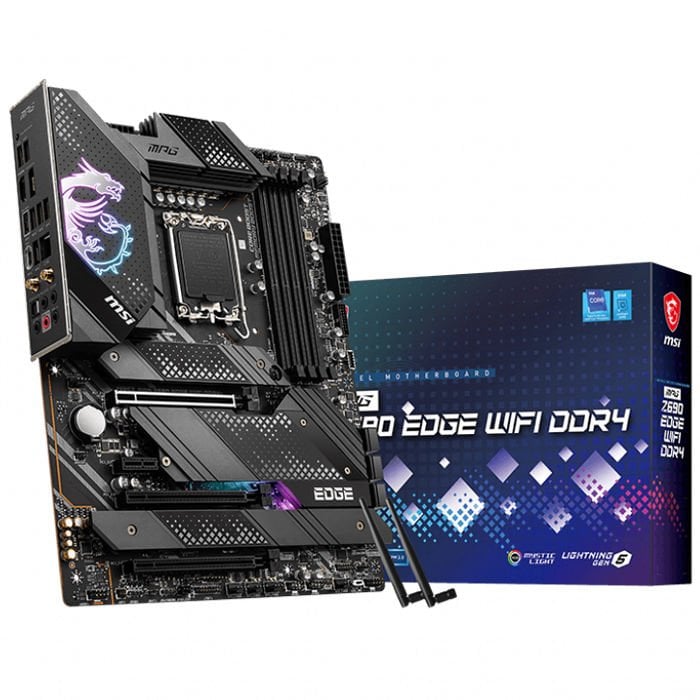 MSI MPG Z690 EDGE WIFI DDR4 5200(OC) M.2 ATX 1700p