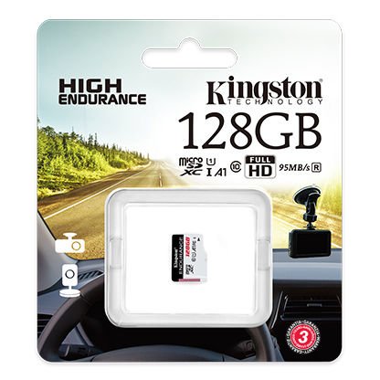 128GB MICRO SD HIGH ENDURANCE KINGSTON SDCE/128GB
