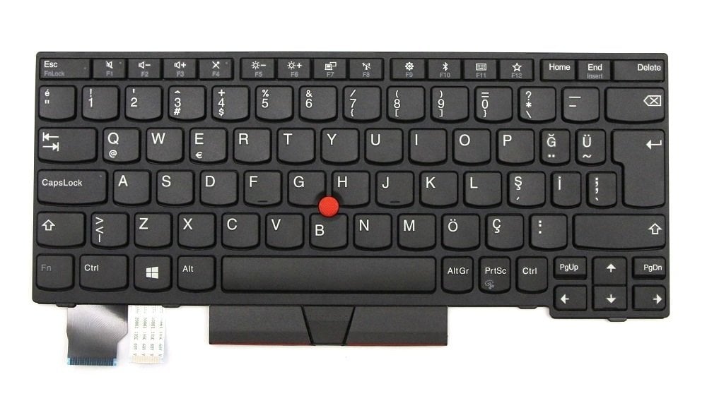 Orijinal Lenovo ThinkPad A285 X395 Türkçe Klavye Tuş Takımı 01YP187