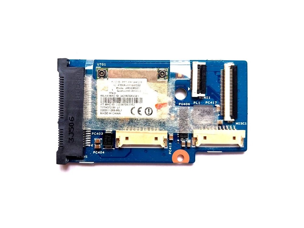Acer Aspire S3-391 Wireless WLAN Bluetooth Bağlantı Kartı 55.M1FN1.005