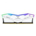 Team T-Force DELTA RGB White 32GB(2x16GB) 5600Mhz DDR5 CL32 Gaming Ram (FF4D532G5600HC32DC01)