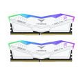 Team T-Force DELTA RGB White 32GB(2x16GB) 5600Mhz DDR5 CL32 Gaming Ram (FF4D532G5600HC32DC01)