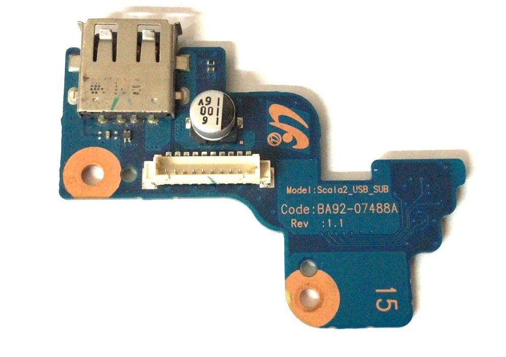 Orijinal Samsung RV511 RV509 RV520 Usb Tetik Power Buton Kartı BA92-07502A BA92-07488A