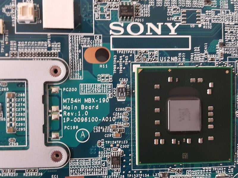 Sony Vaio VGN-SR49VT/H (MBX-190-2) Laptop Anakartı Değişimi ve Montaj anakart görsel 4