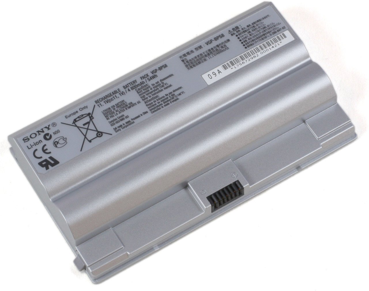 Orijinal Sony Vaio VGP-BPS8 11.1V 4800mAh Notebook Batarya Pil