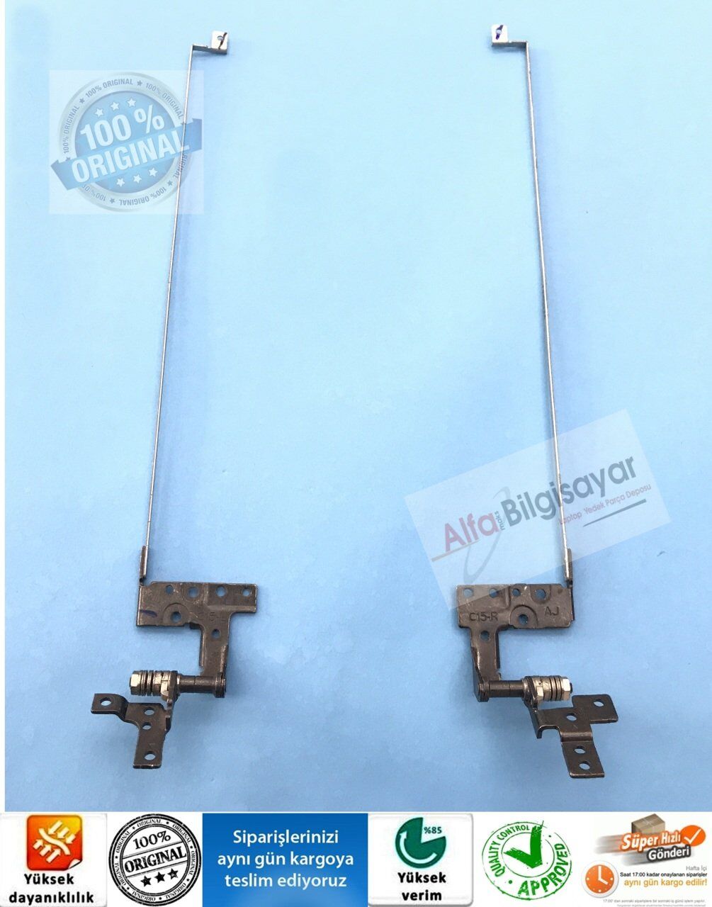 Casper Nirvana CSY  CSD C15B C15M CSY CGU WNKB.PG-C15 Laptop Hinges Serisi Menteşe Takımı Sag