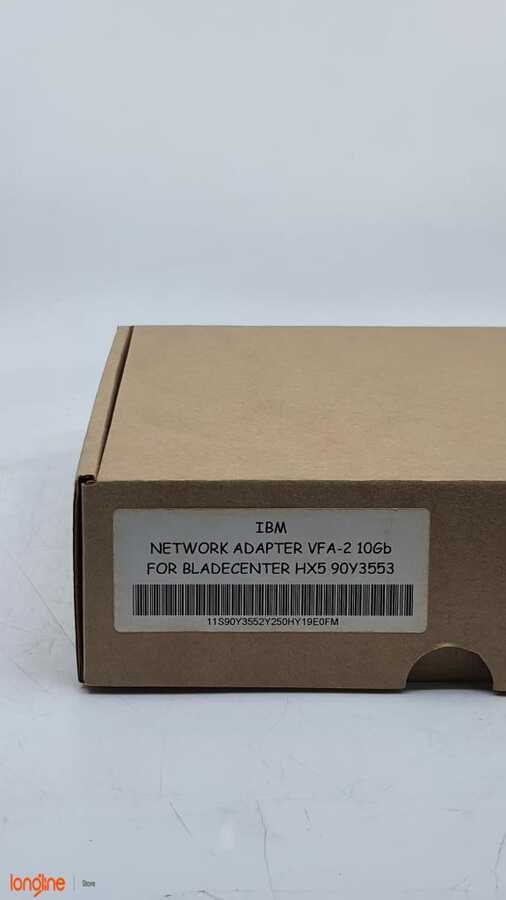 İkinci El IBM NETWORK ADAPTER VFA-2 10Gb FOR BLADECENTER HX5 90Y3553