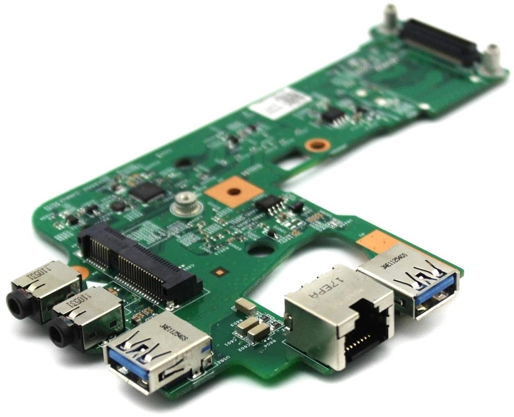 Dell inspiron 15R N5110 M5110 Audio Jack Ethernet USB Port Board CN-04WY5K 48.4IE15.021