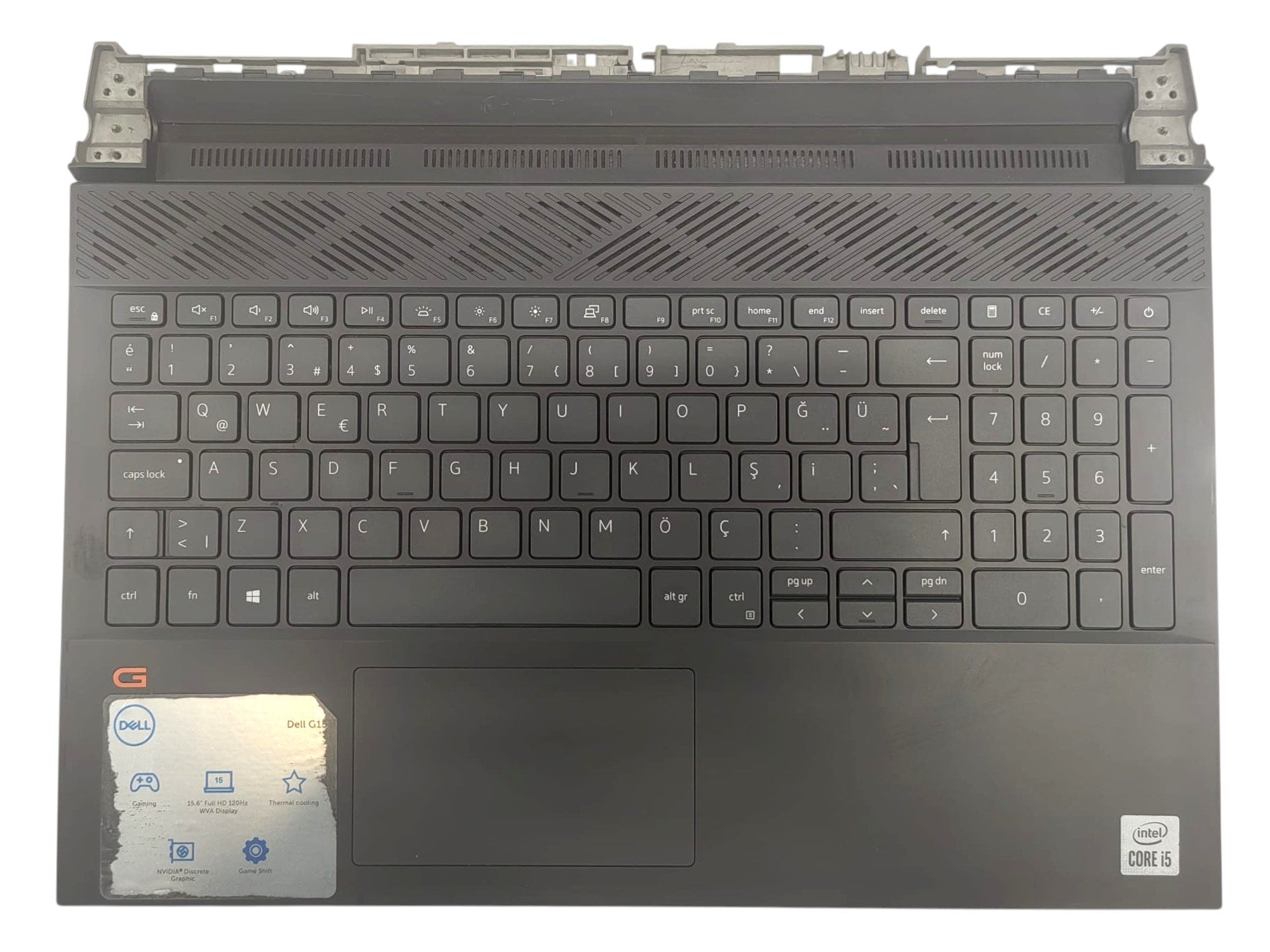 Dell Inspiron 15 G15 5510 5511 5515 Orijinal Klavye Dahil Üst Kasa CN-0V256H-JTN00-15C-J351-A01