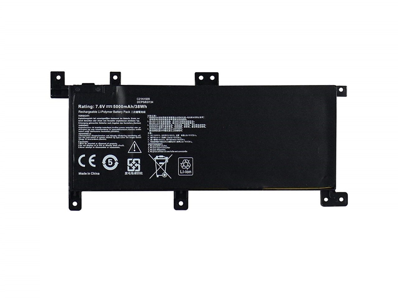 Asus X556 C21N1509 Notebook Batarya Laptop Pil