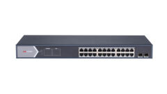HIKVISION DS-3E1526P-SI 24XGE+2XGE/SFP FULL GİGABİT YÖNETİLEBİLR 370W POE SWİTCH