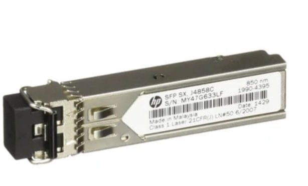 Orijinal HP J4858C 850nm Fiber Optik Alıcı Verici Modül SX LC SFP 1990-4395