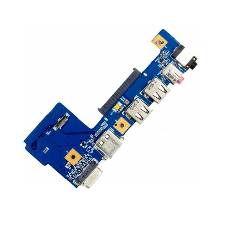 Acer Aspire 5810 5810T VGA HDMI Audio HDD Connector USB Port Board 48.4CR06.011