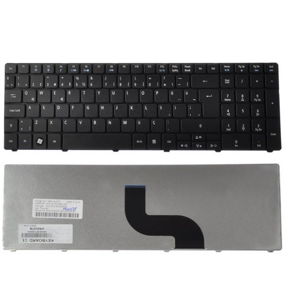Packard Bell EasyNote TE11HR TE11BZ TE11HC TS13HR P5WS0 P7YS0 Notebook Klavye Laptop Tuş Takımı