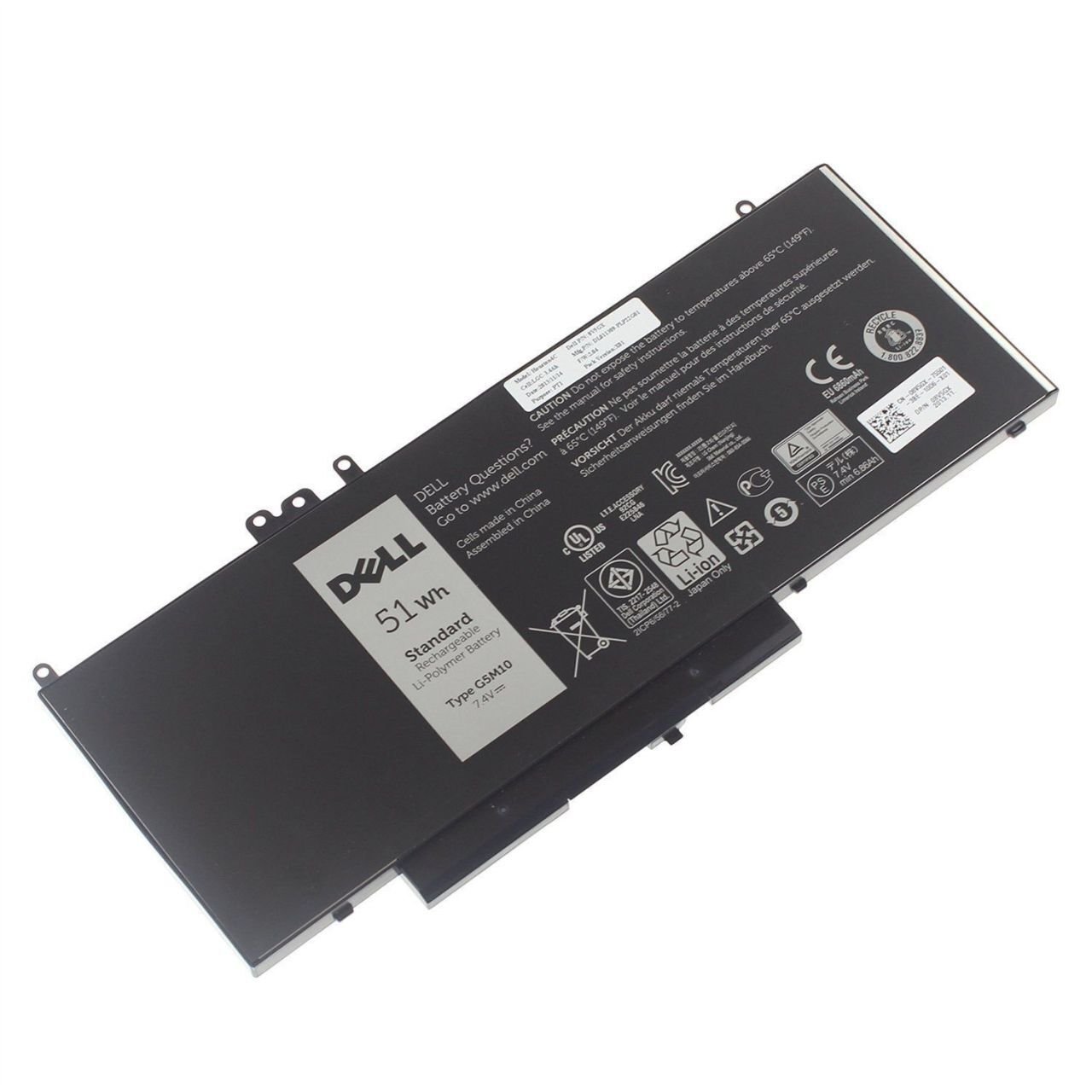 Dell Latitude E5550 8V5GX G5M10  Batarya Orjinal Pil