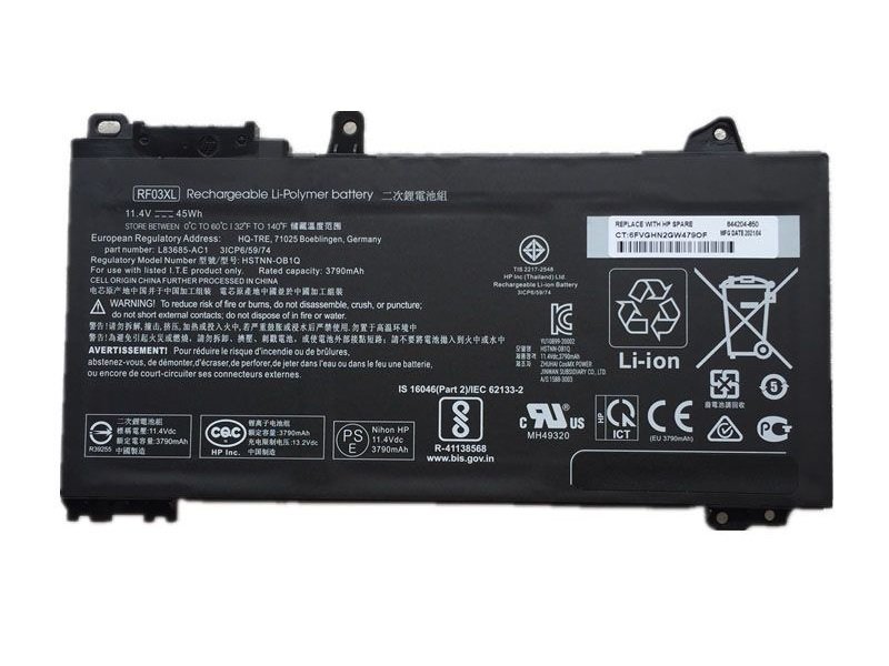 Orijinal Hp ProBook 455 G7 Serisi Notebook Batarya Laptop Pil