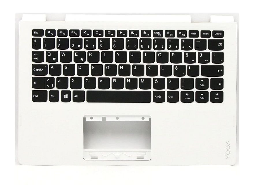 Lenovo Orijinal Yoga 310-11IAP 80U2 Notebook Türkçe Klavye Dahil Üst Kasa 5CB0M36219