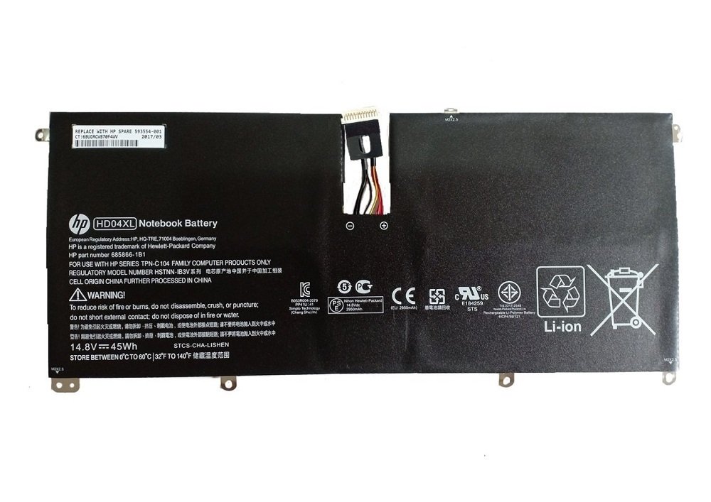 Orijinal Hp Envy Spectre XT 13-2021TU Notebook Batarya Laptop Pil