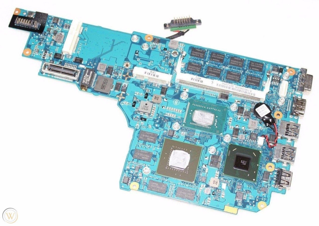 Sony Vaio SVS1513A4E Anakart MBX-262-78 i7-3632QM GT640M anakart görsel 2