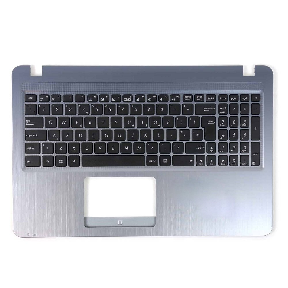 Asus VivoBook X543 X543M X543N Notebook Türkçe Klavye Dahil Üst Kasa
