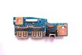 Packard Bell TJ72 RJ11 Ethernet USB Port Board 50.4BU03.001 48.4BU02.01M